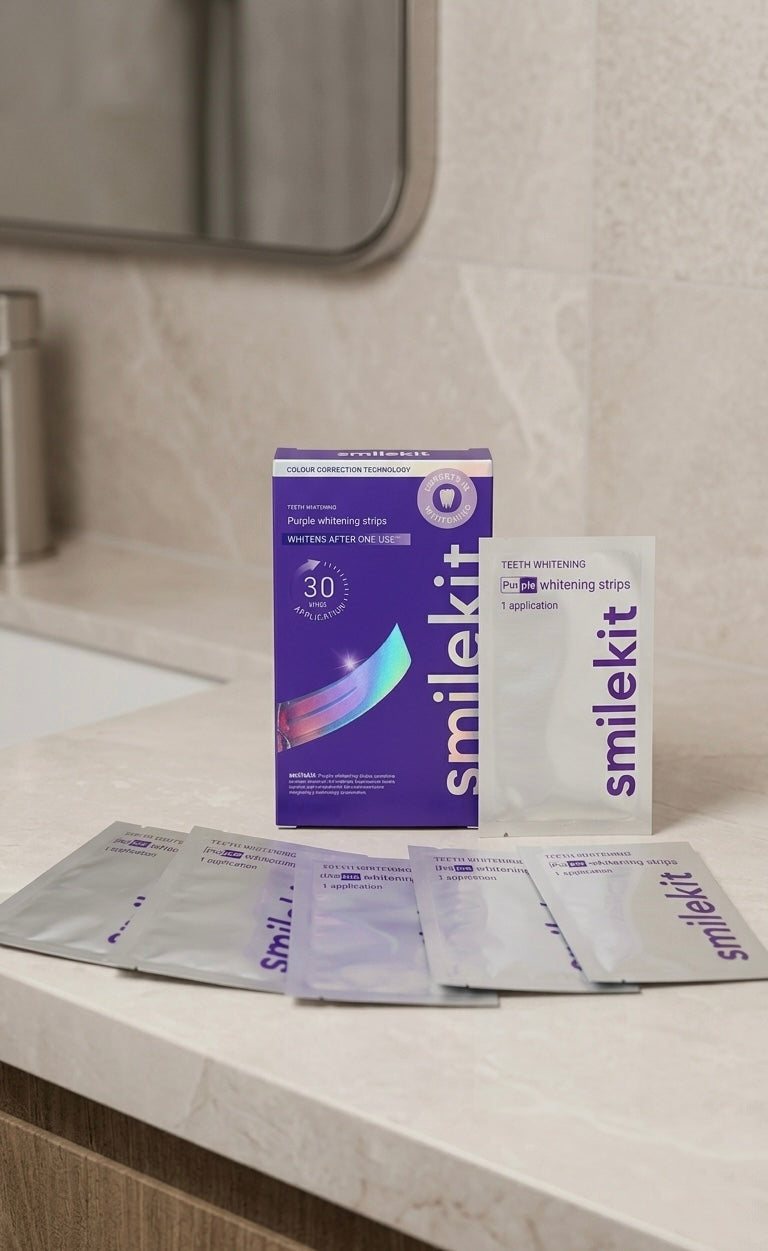 Smilekit - Bandes de Blanchiment Dentaire